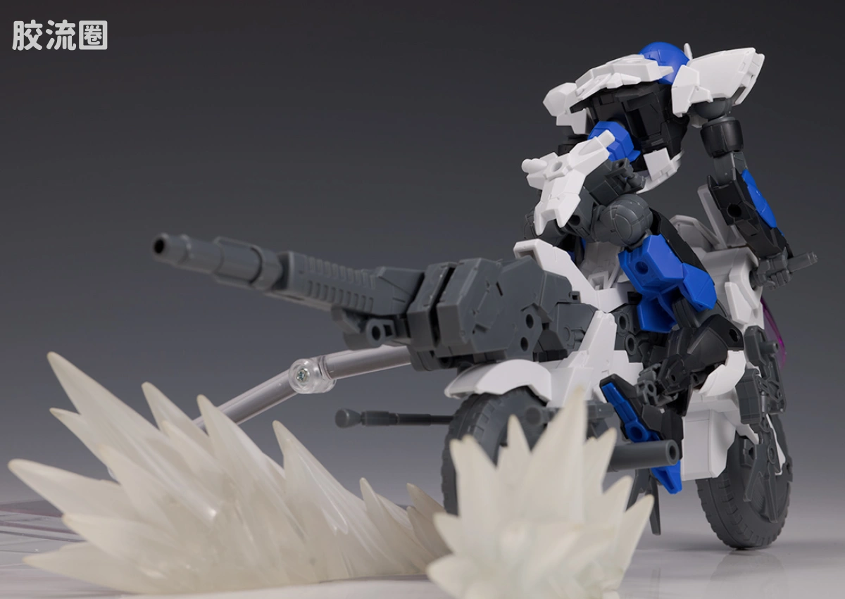 30MM 1/144 Extended Armament Vehicle EV-09 Exa Vehicle(加农机车ver.) - 图片